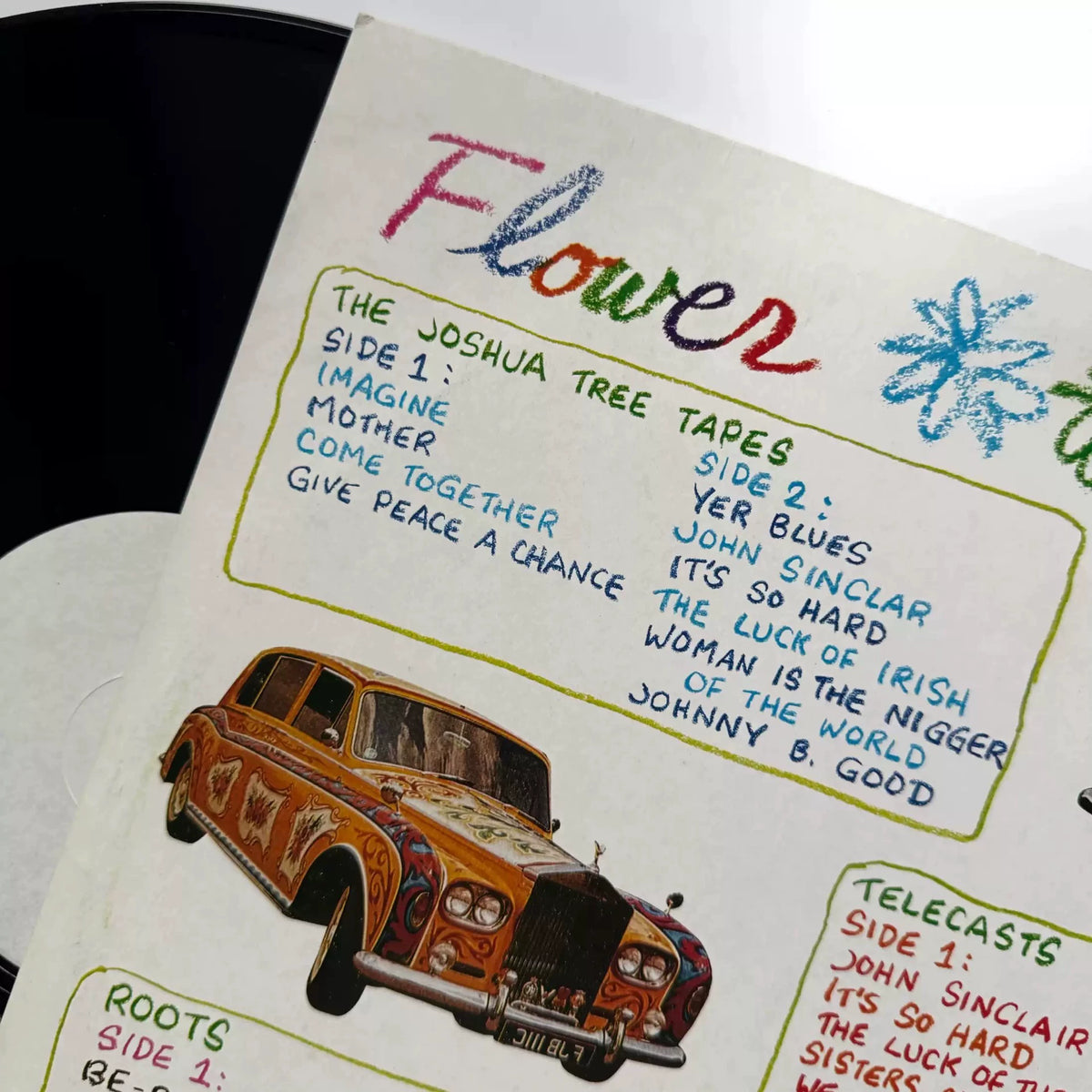 John Lennon – Flower 1980s Unofficial Vinyl 3LP Box Set — product detail 3