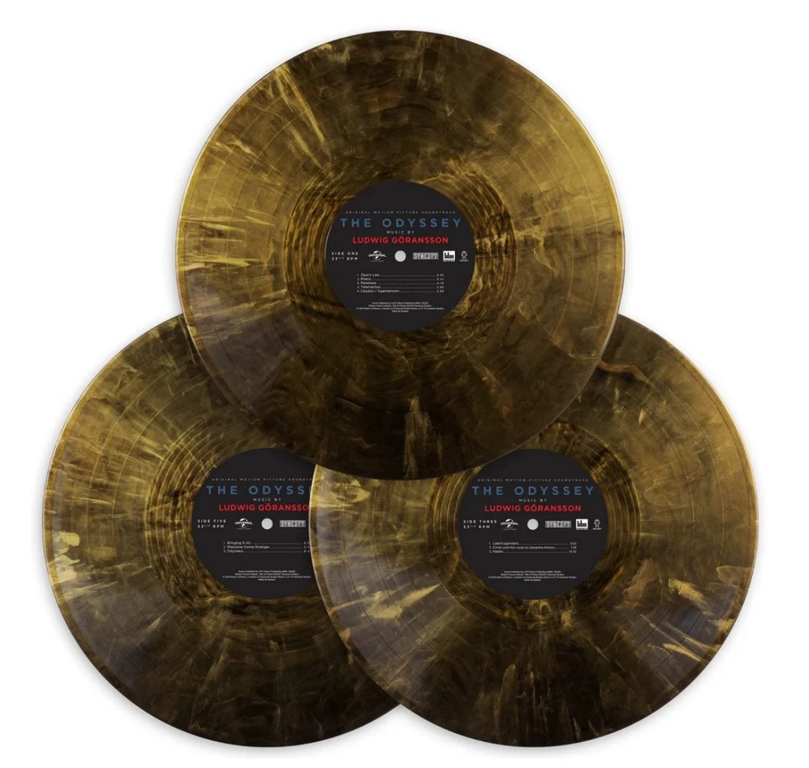 ORDER-IN · Ludwig Göransson – The Odyssey – Gold Vinyl 3LP photo 3