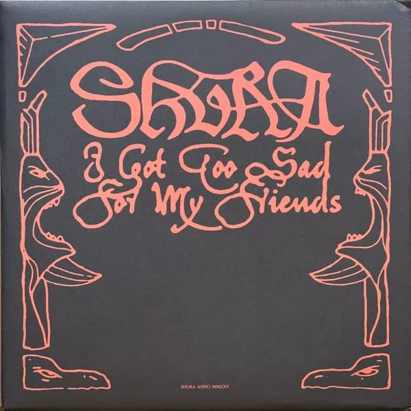Shura – I Got Too Sad for My Friends – Signed Orange Marbled Vinyl (LP)