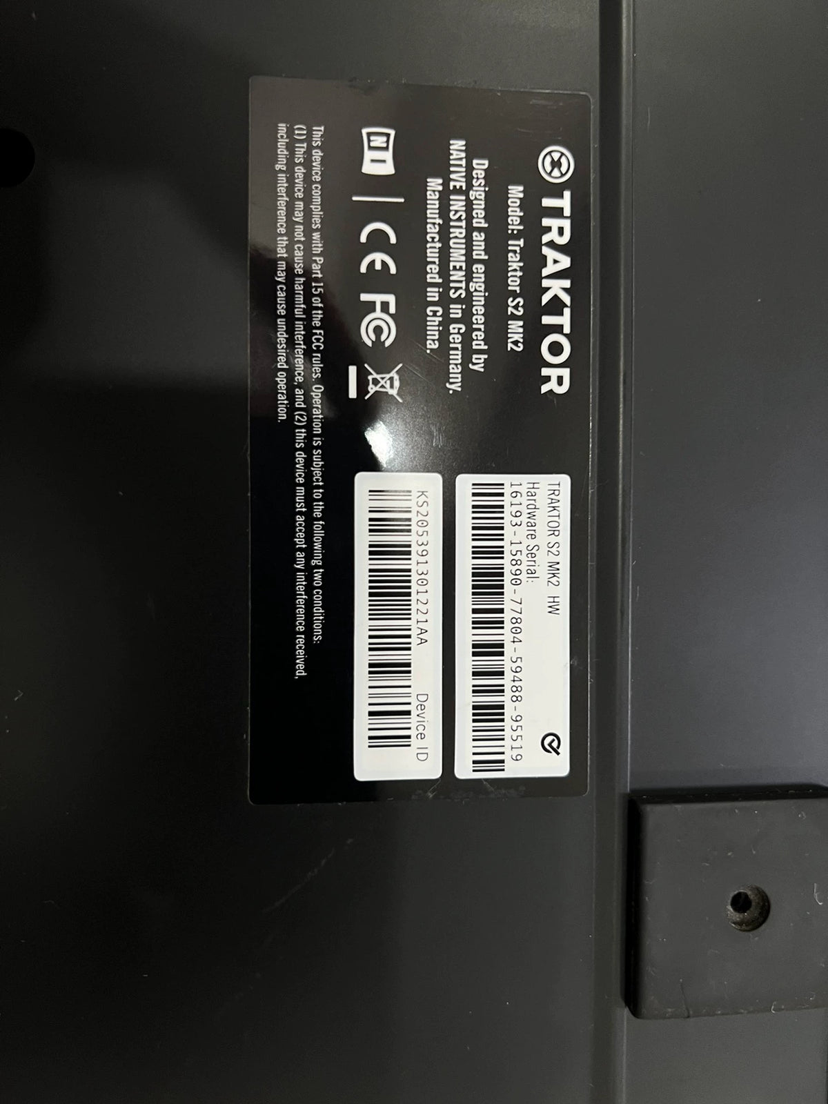 Native Instruments Traktor Kontrol S2 MK2 – Used DJ Controller – actual item photograph 3