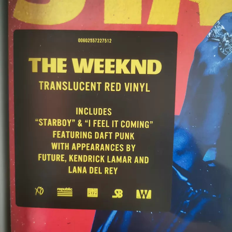 The Weeknd – Starboy – Red Vinyl 2LP – Sealed