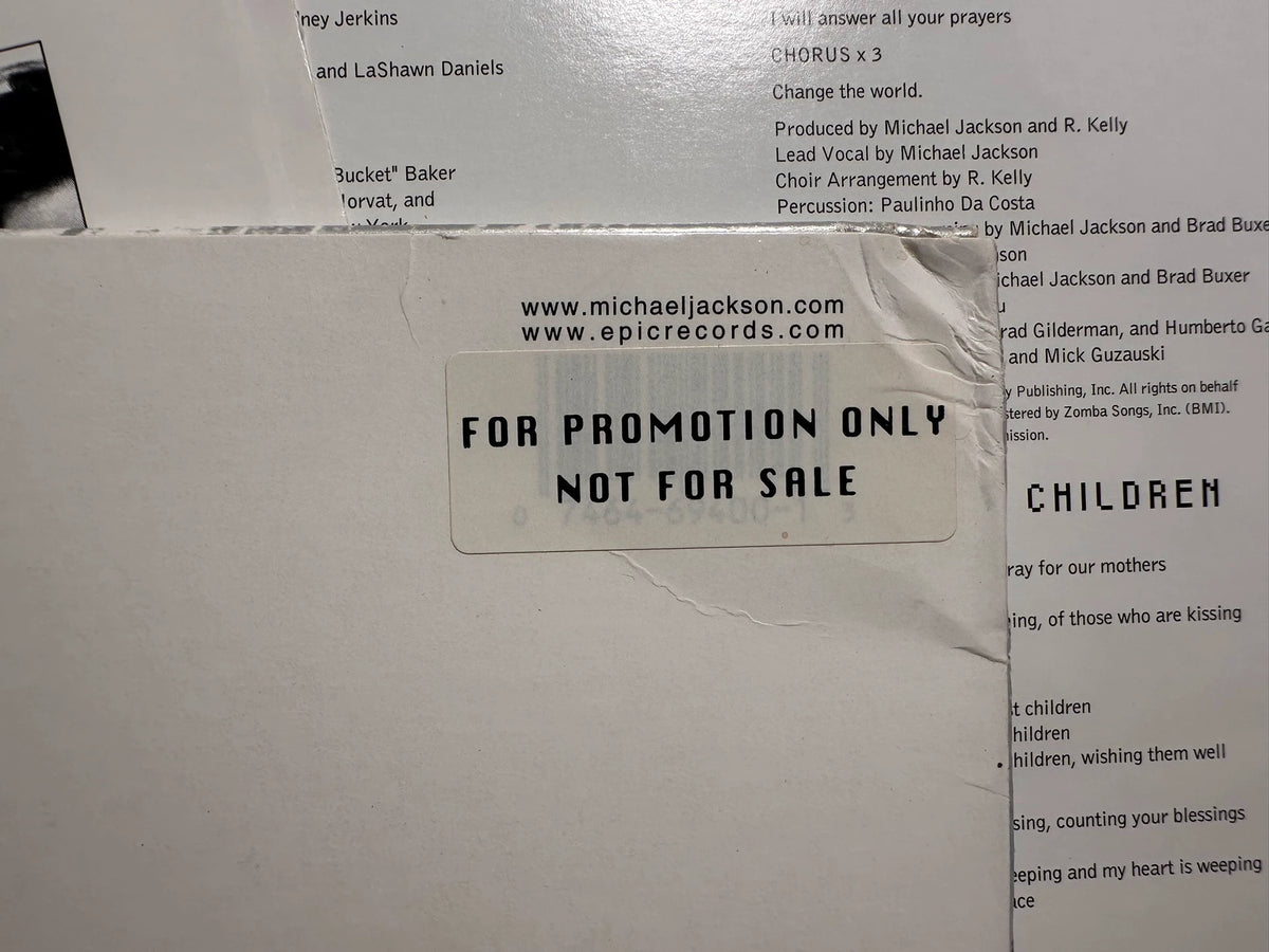 Michael Jackson – Invincible US White-Label Promo Vinyl 2LP — product detail 7