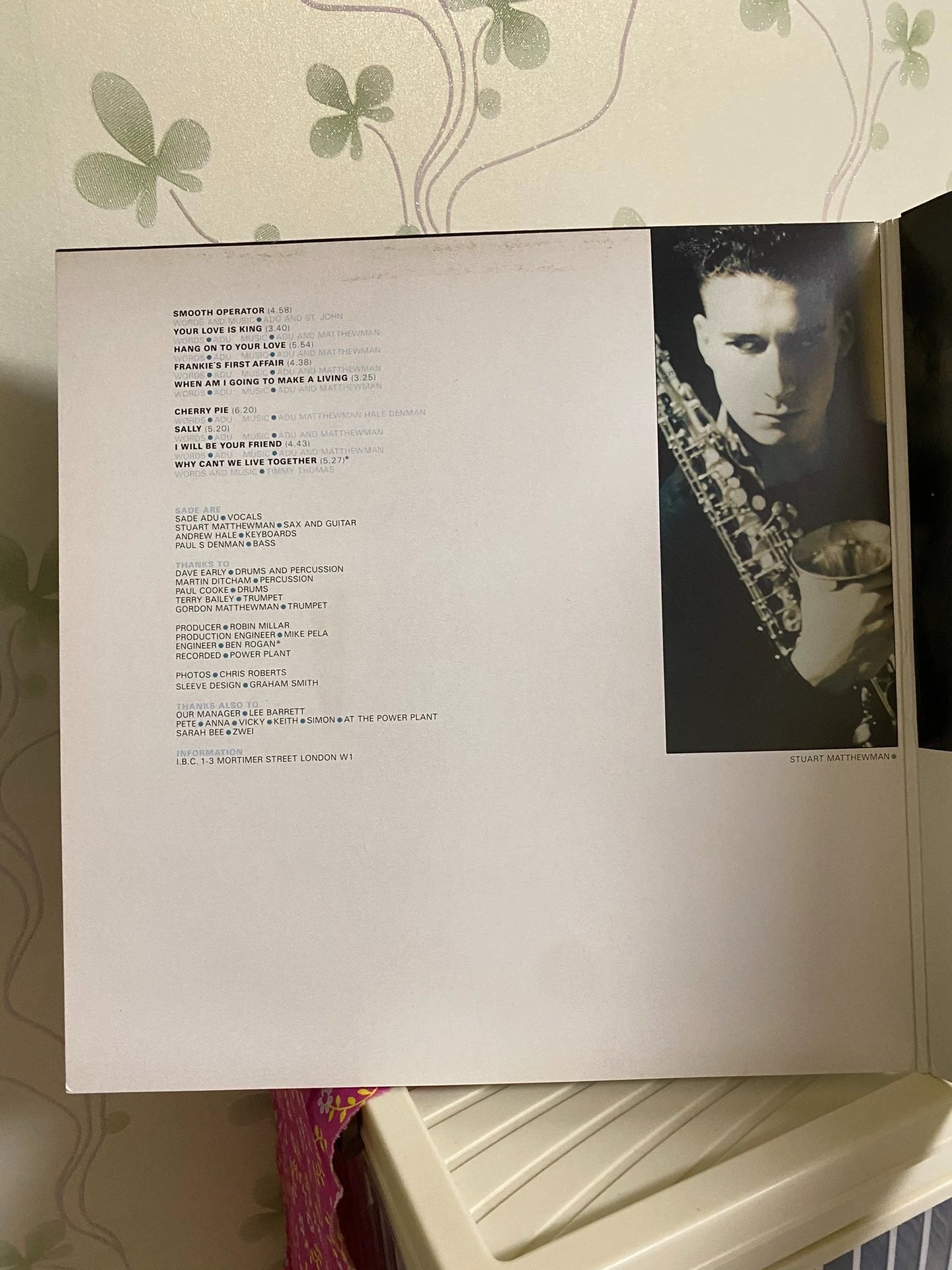 Sade – Diamond Life – 1984 UK First Press Vinyl (LP)