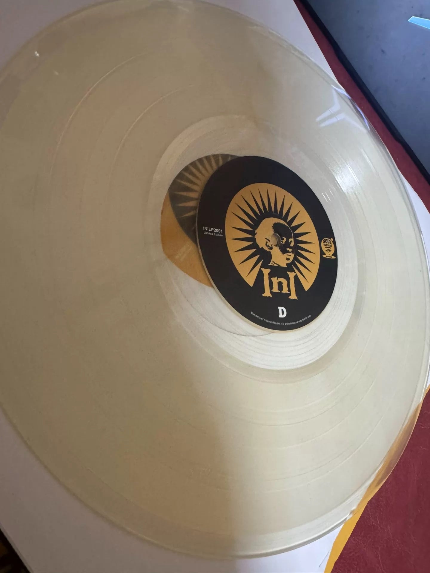 INI / Pete Rock – Center of Attention Transparent Yellow Vinyl