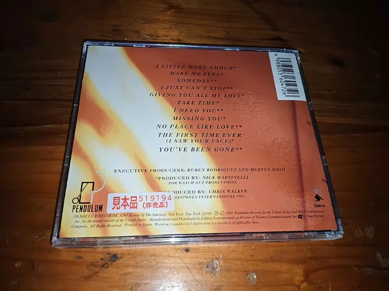 Chris Walker – First Time – Japanese CD