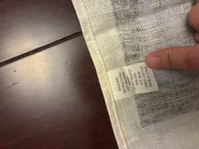 Sydney Opera House Printed Linen Textile — 46 × 70cm