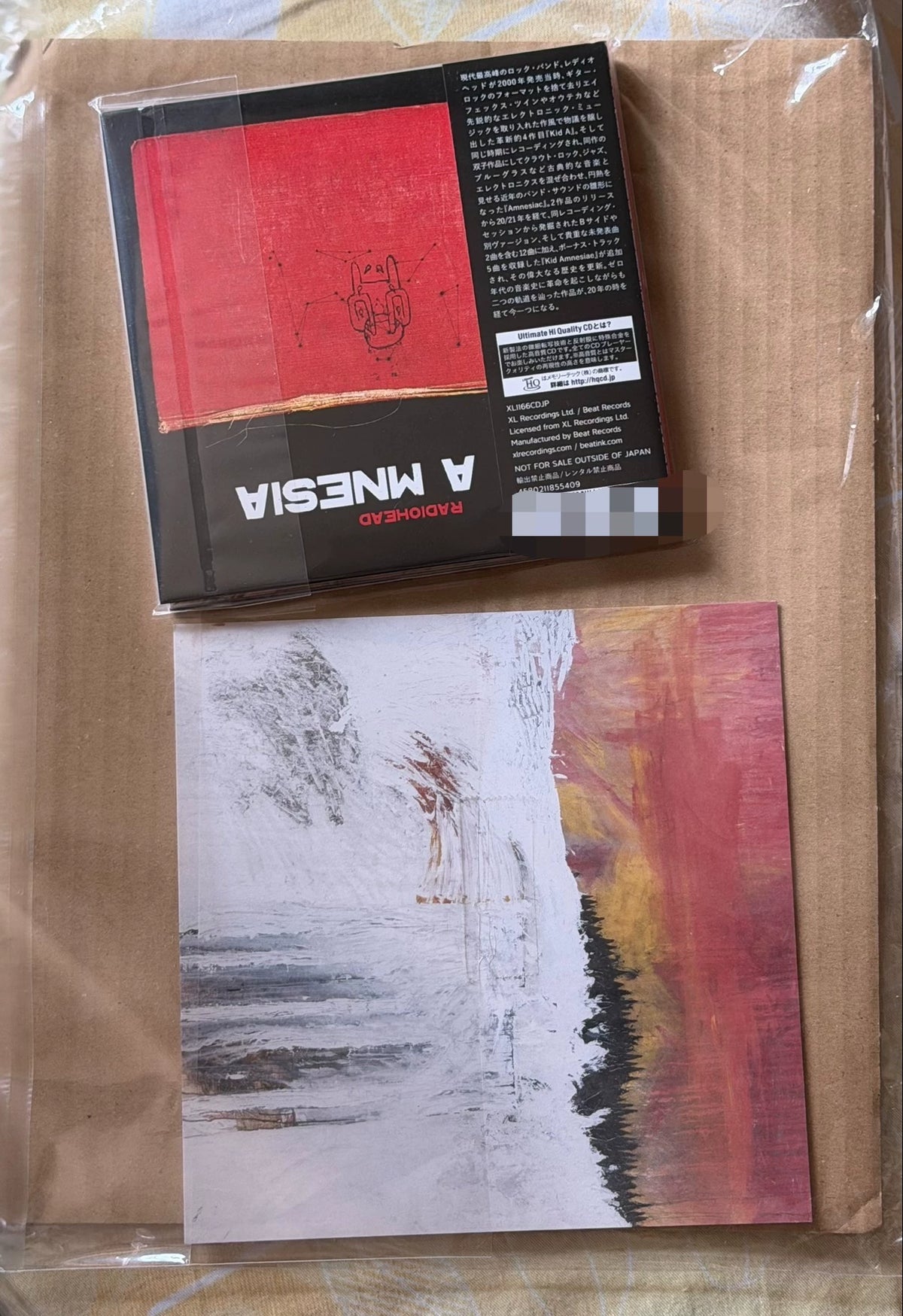 Radiohead – Kid A Mnesia – Japanese 3CD with Art Card