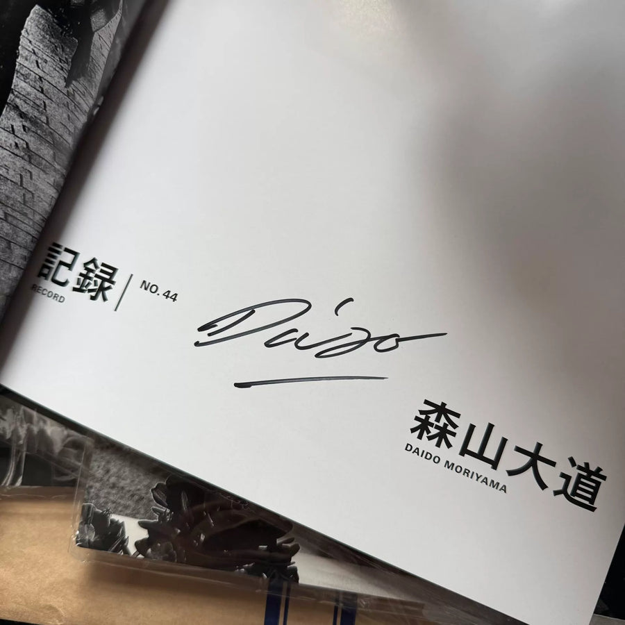 Daido Moriyama – Record – Signed Photography Book