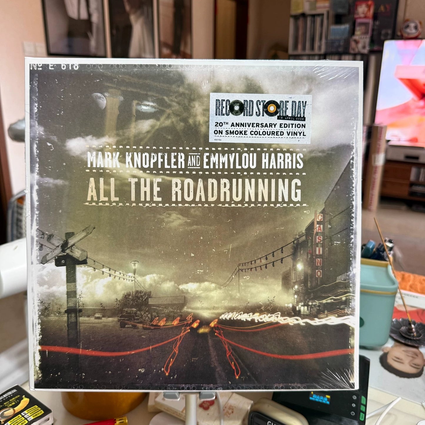 Mark Knopfler & Emmylou Harris – All the Roadrunning – RSD Smoke Vinyl (2LP)