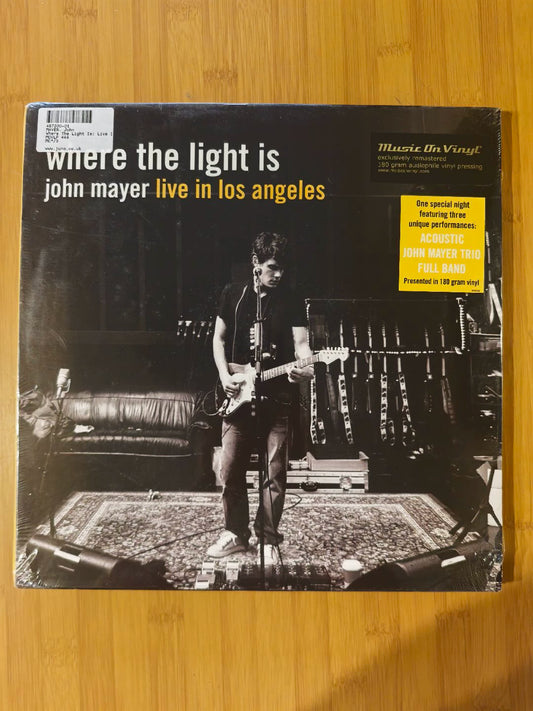 John Mayer – Where the Light Is: Live in Los Angeles – Sealed 4LP