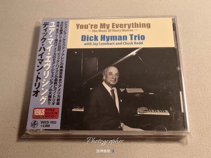 Dick Hyman Trio – You're My Everything, Japanese Edition (CD) 1