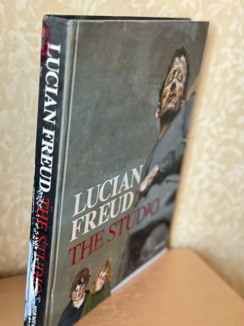 Lucian Freud – The Studio – English Art Book – actual product photo 2