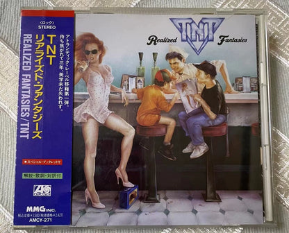 TNT – Realized Fantasies – Japanese CD with OBI – actual item photograph 1