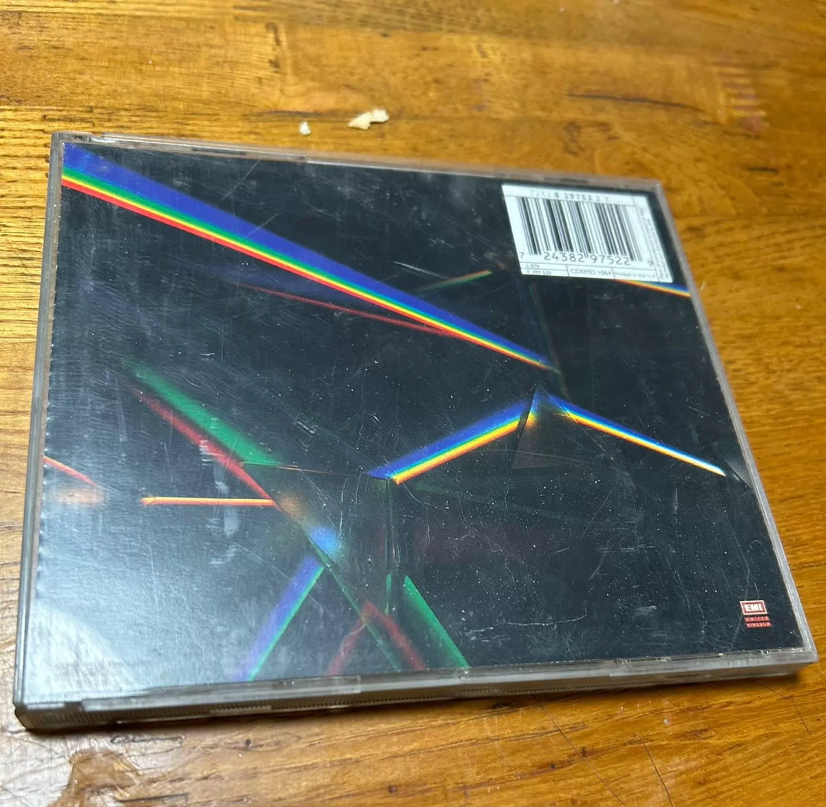 Pink Floyd – The Dark Side of the Moon – UK CD, Used – actual item photograph 2