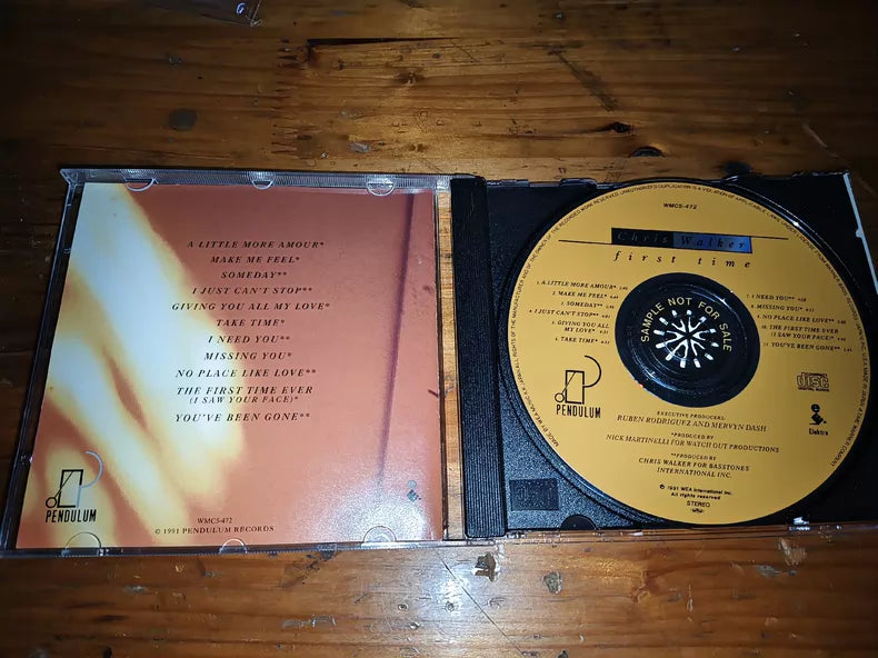 Chris Walker – First Time – Japanese CD