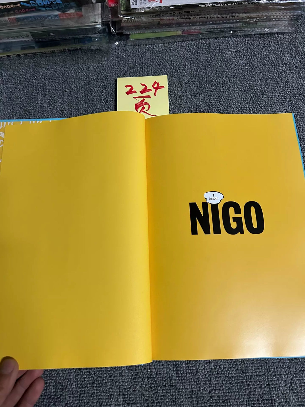 I Know NIGO – Rizzoli Hardcover Art Book – actual item photograph 2