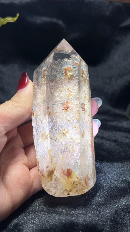 Spring Watering — Natural Crystal Cluster
