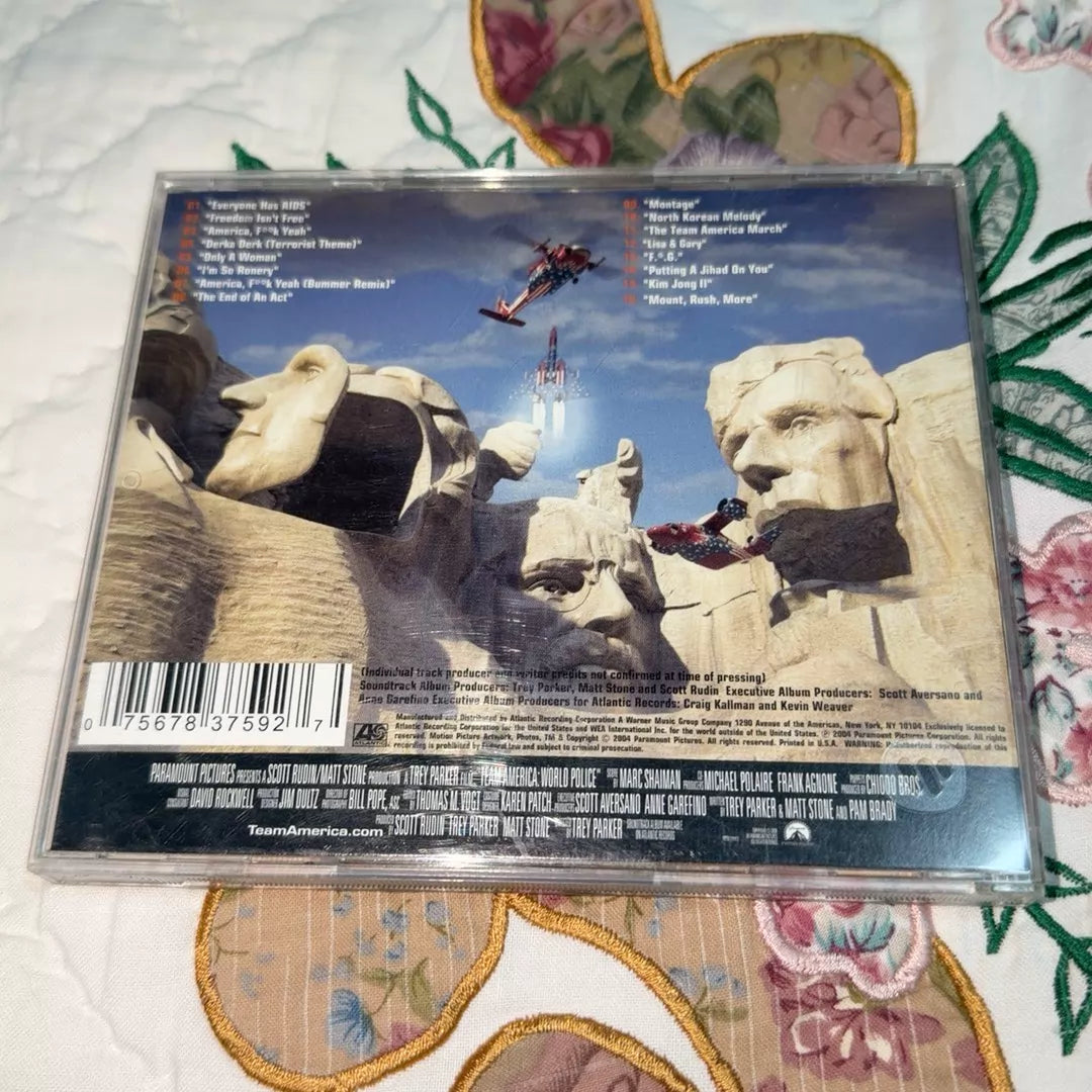 Team America: World Police – Motion Picture Soundtrack (CD) – photo 2
