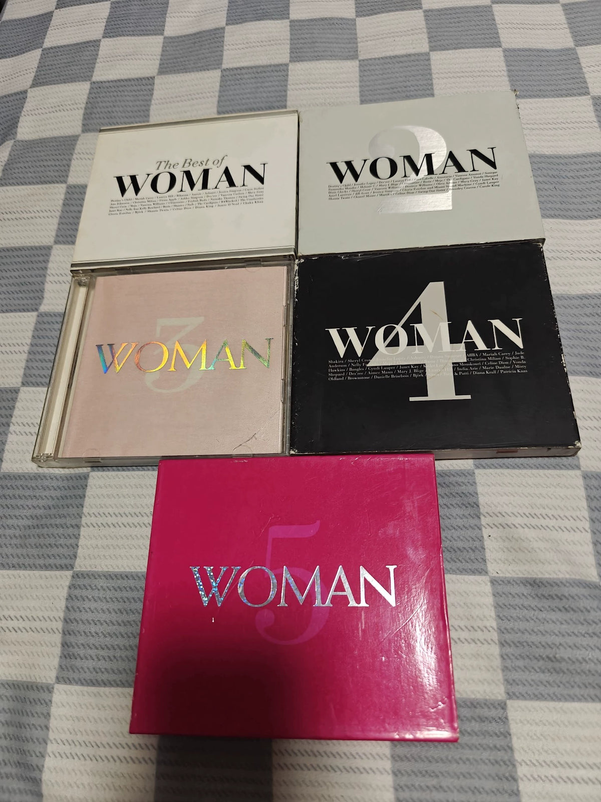 Various Artists – WOMAN Volumes 1–5 – Japanese 10CD Bundle