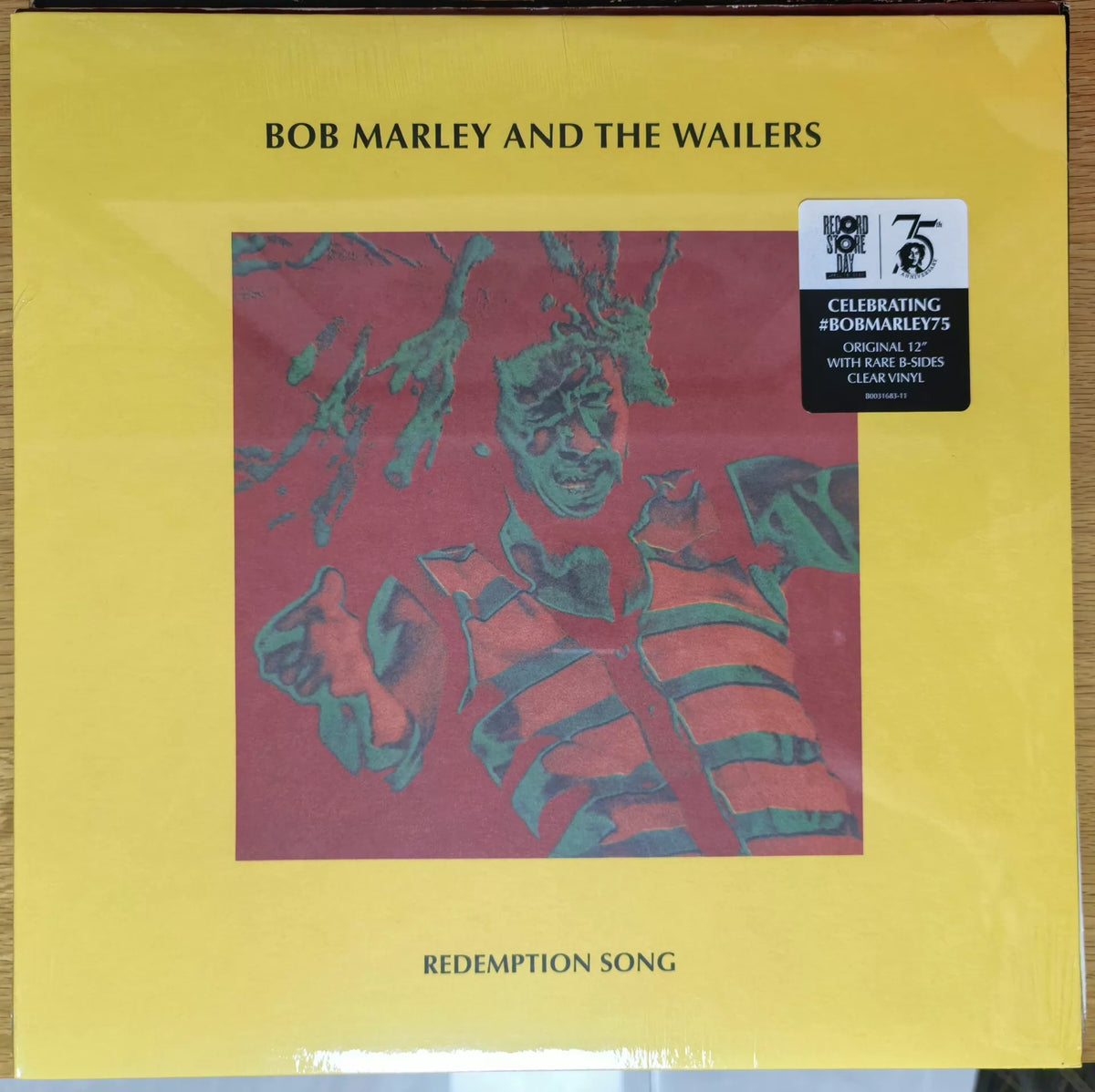 Bob Marley & The Wailers – Redemption Song, Clear Vinyl Single (12") – photo 1