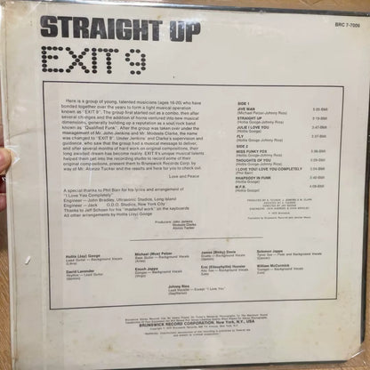 Exit 9 – Straight Up LP US Original Pressing