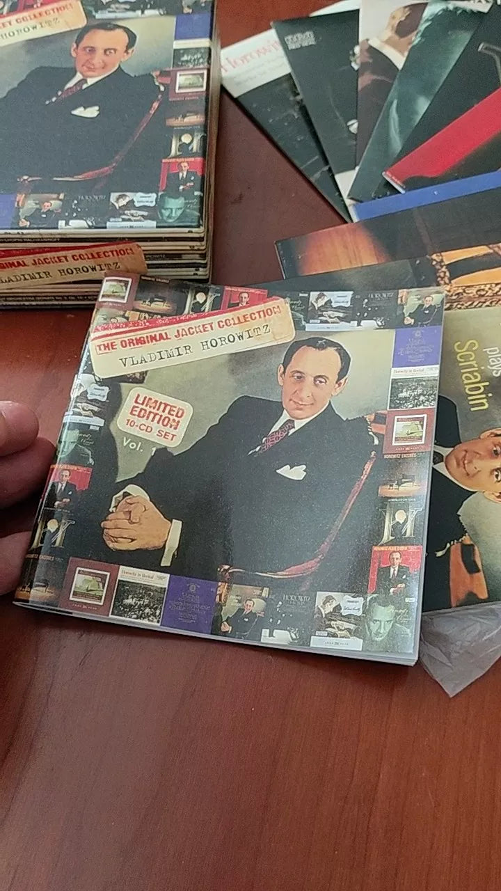 Vladimir Horowitz – The Original Jacket Collection 10CD Box Set