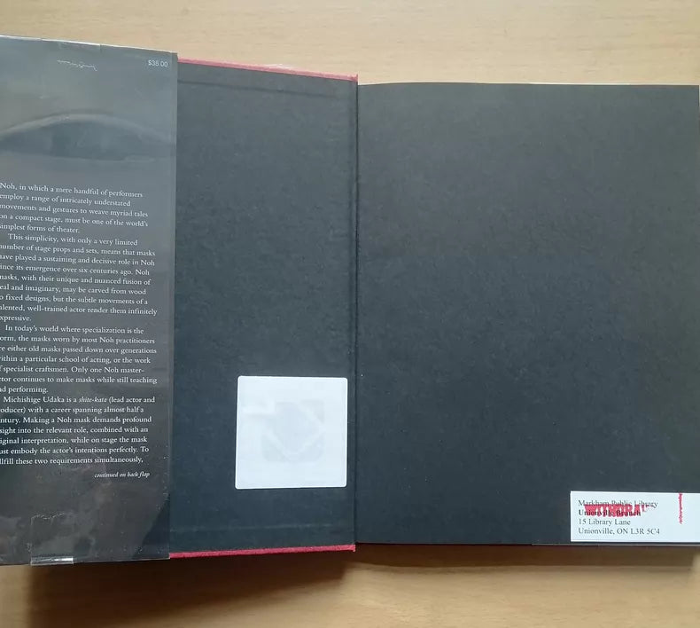 The Secrets of Noh Masks – Michishige Udaka Photography Book — detail 4
