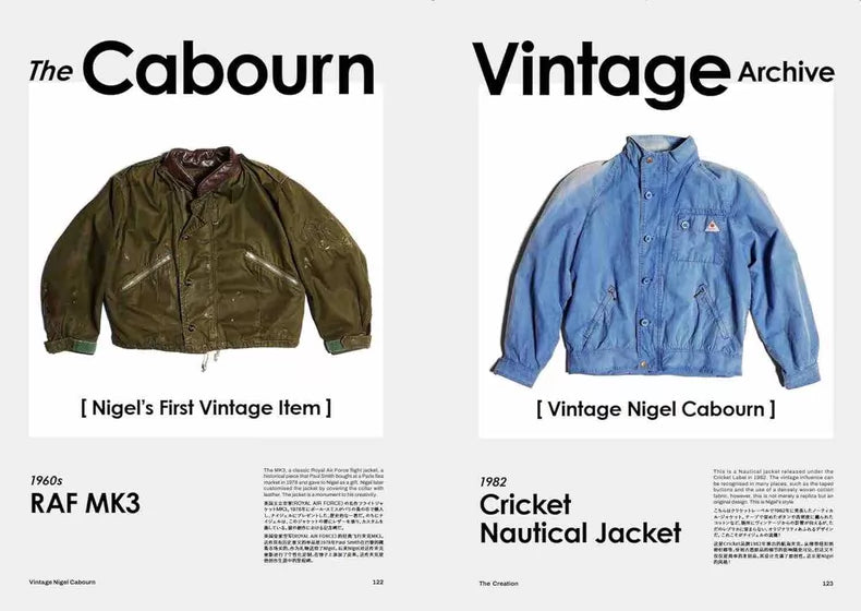 Nigel Cabourn – Vintage Limited Japanese Collector’s Book — detail 5