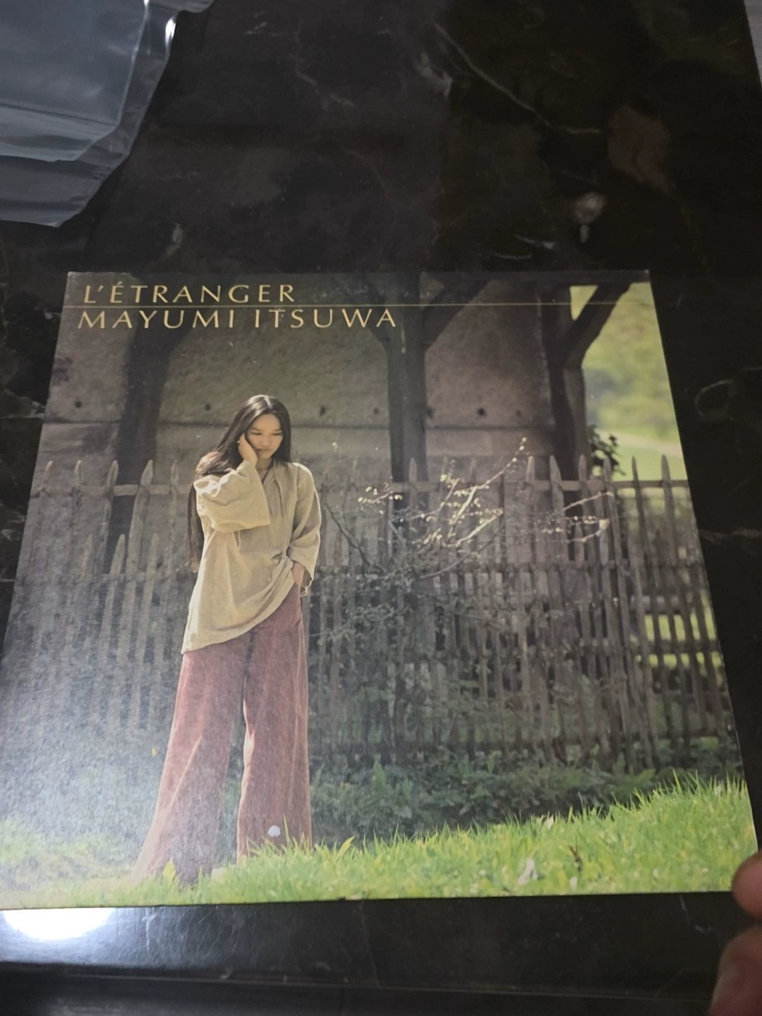 Mayumi Itsuwa – L'Étranger – Japanese LP – actual item photograph 1