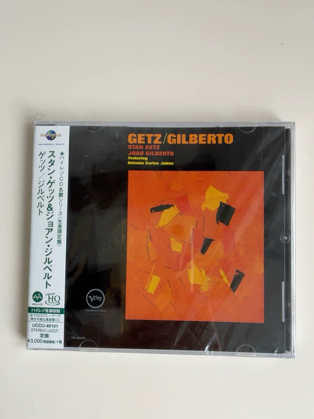 Stan Getz & João Gilberto – Getz/Gilberto – Japanese MQA UHQCD – actual item photograph 1