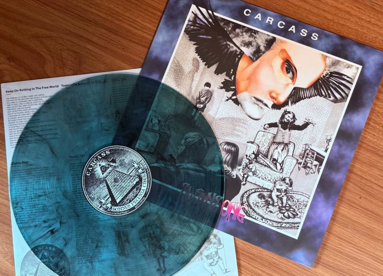 🐟 FRESH · สดใหม่ · Carcass – Swansong Limited Blue Marble Vinyl