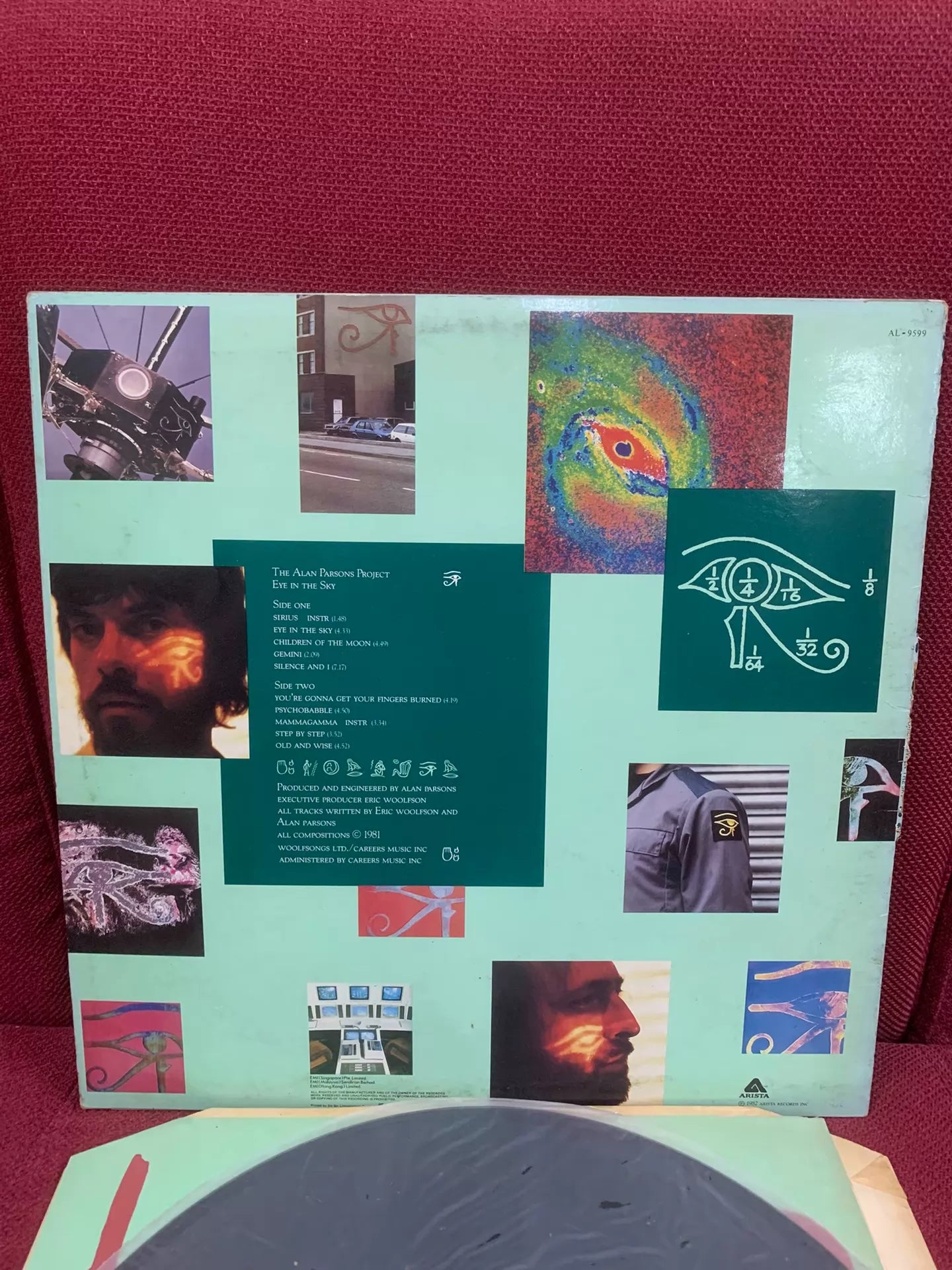 The Alan Parsons Project – Eye in the Sky UK First-Press Vinyl LP