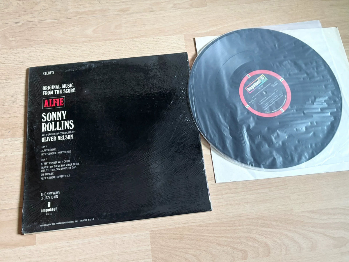 Sonny Rollins – Alfie – US Impulse! Vinyl LP