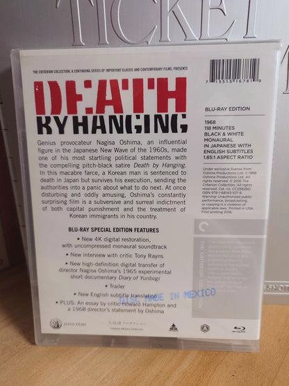 Nagisa Oshima – Death by Hanging, Criterion (Blu-ray) – photo 2