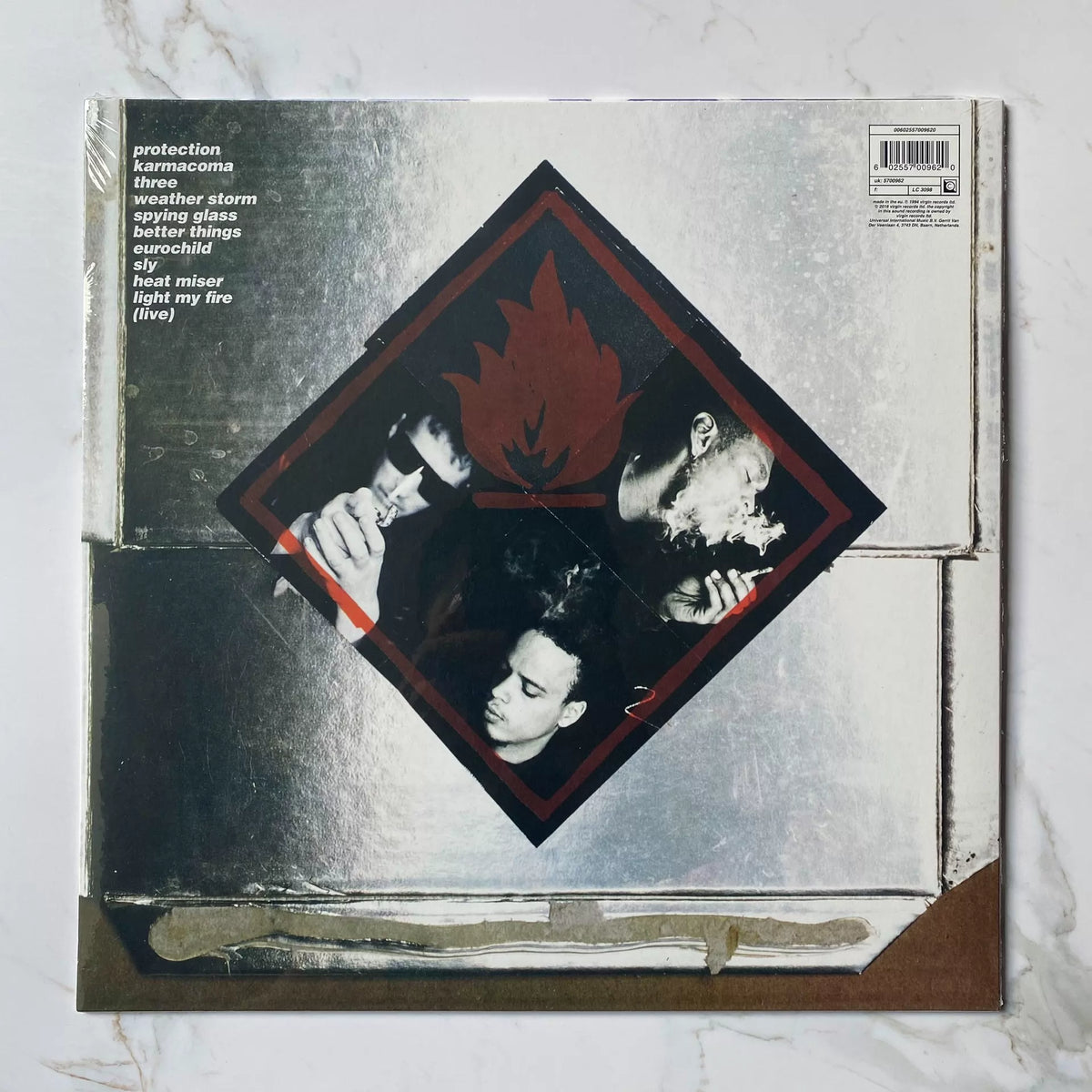 Massive Attack – Protection (LP) – edition reference photo