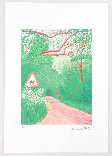 David Hockney — Arrival of Spring, 30 May, Numbered Print 49/200