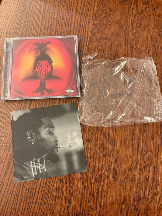 Offset – Kiari – US CD with Silver-Signed Art Card