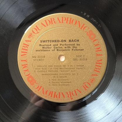 Wendy Carlos – Switched-On Bach, SQ Quadraphonic Edition (LP) – photo 4