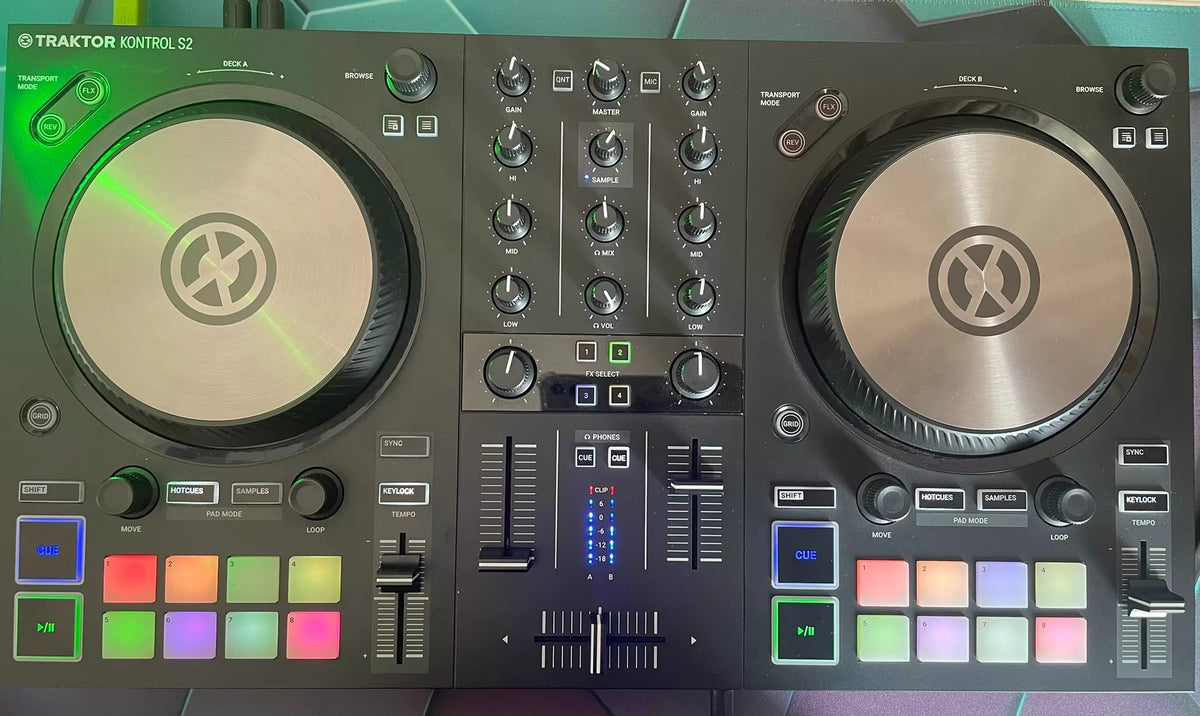 Native Instruments Traktor Kontrol S2 MK3 – Used DJ Controller – actual item photograph 1