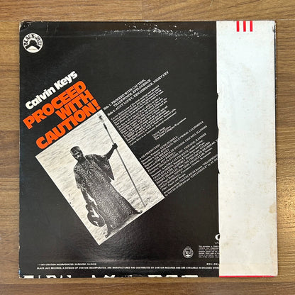 Calvin Keys – Proceed with Caution! 1974 Japanese First-Press Vinyl LP