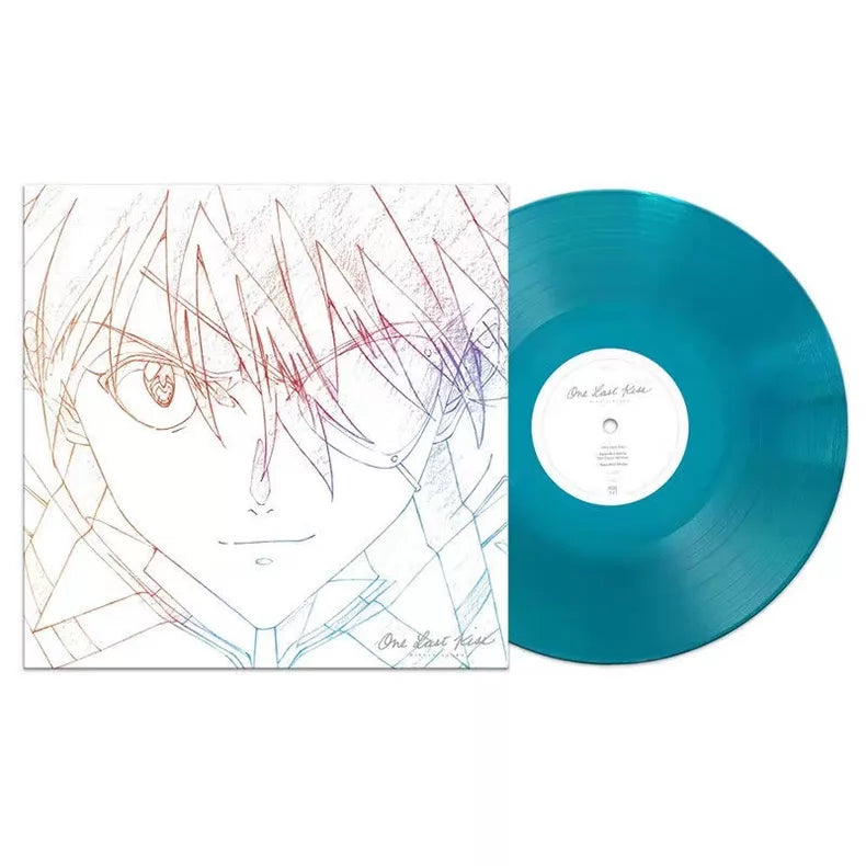 Hikaru Utada – One Last Kiss – Asuka Cover Crystal Blue Vinyl (LP)