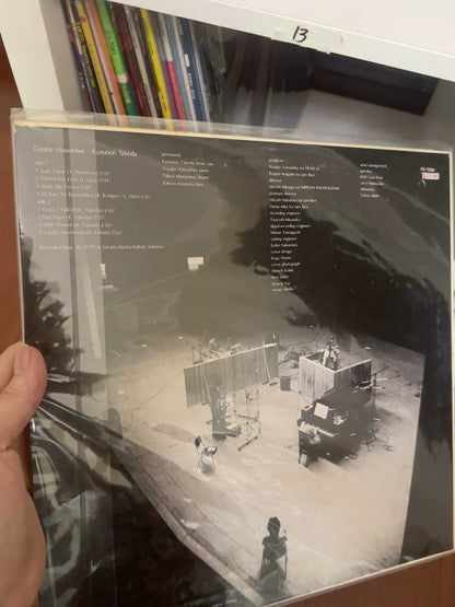 Yosuke Yamashita – Gentle November Signed Japanese Vinyl LP