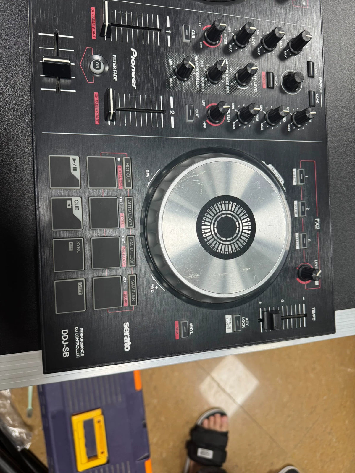 Pioneer DDJ-SB DJ Controller – Used – actual item photograph 4