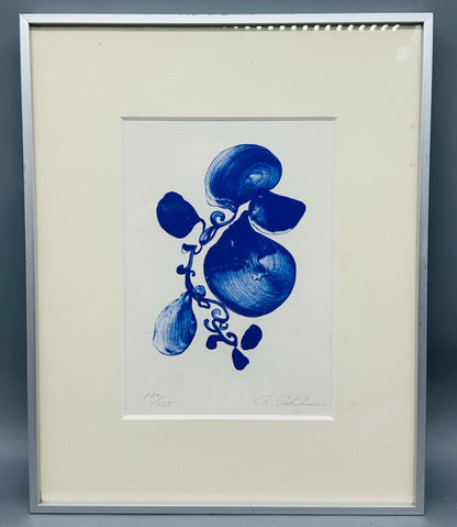 Blue Orchid – Numbered Framed Print 120/125 – actual item photograph 1