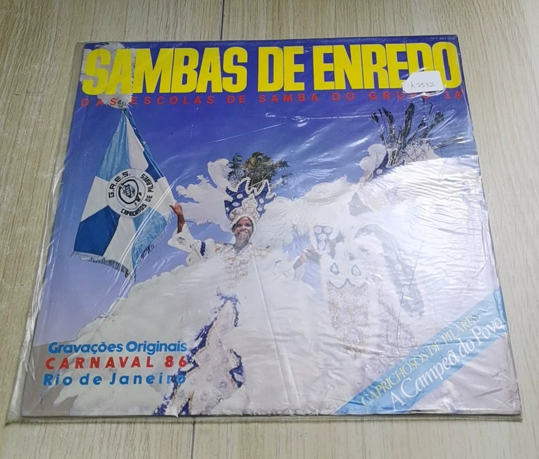 Various Artists – Sambas de Enredo: Carnaval 86 Rio de Janeiro (LP) – photo 1