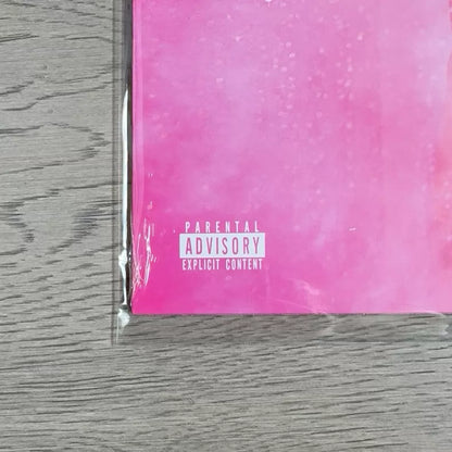 Doja Cat Hot Pink vinyl sealed edge detail