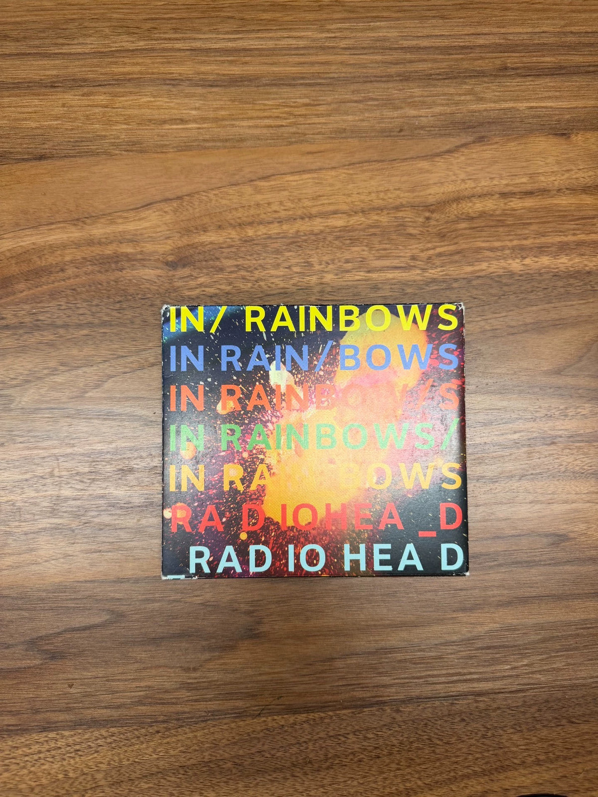 Radiohead – In Rainbows, US CD in Card Sleeve – actual item photograph