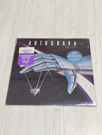 Autograph – Sign In Please; actual item