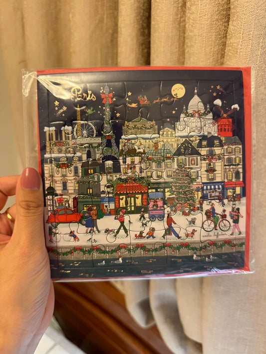 Galison – Paris Christmas Jigsaw Puzzle