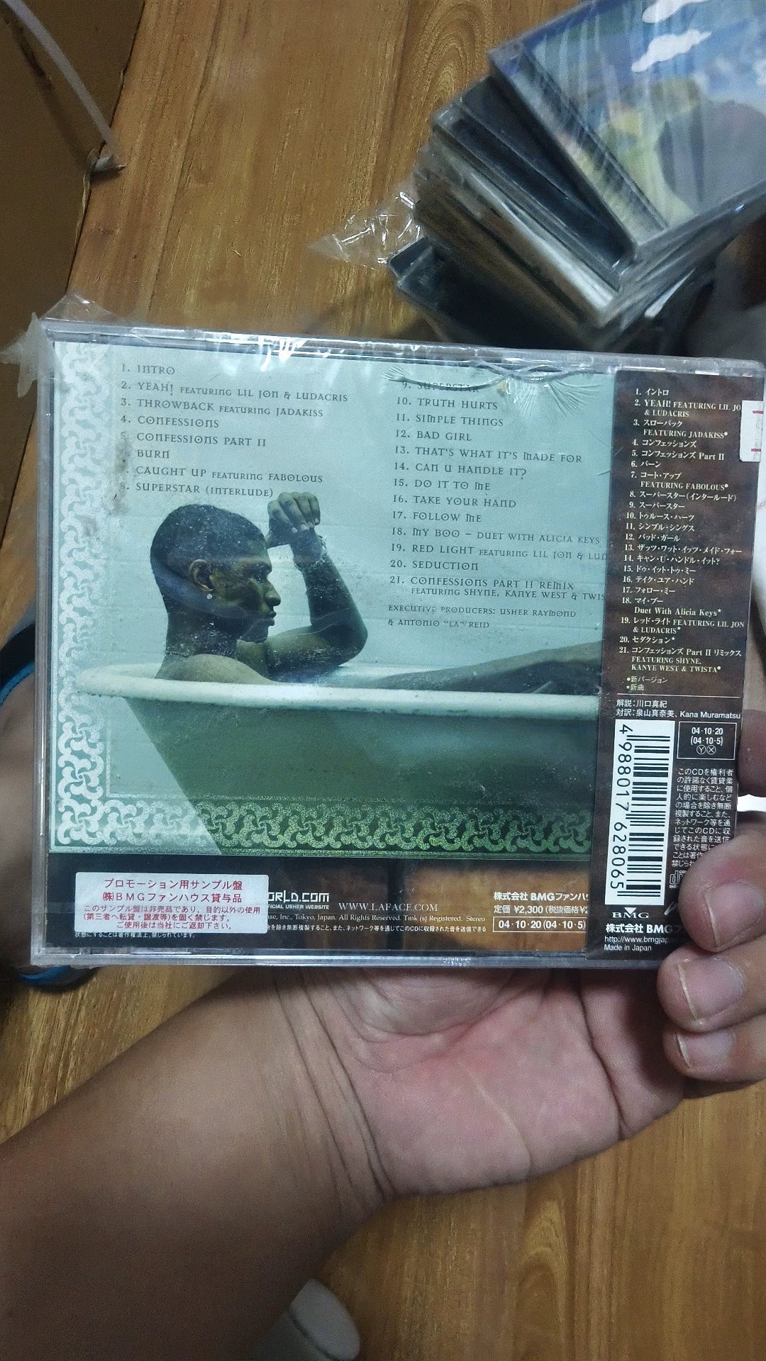 Usher – Confessions – Japanese Promo CD, Sealed – detail 5
